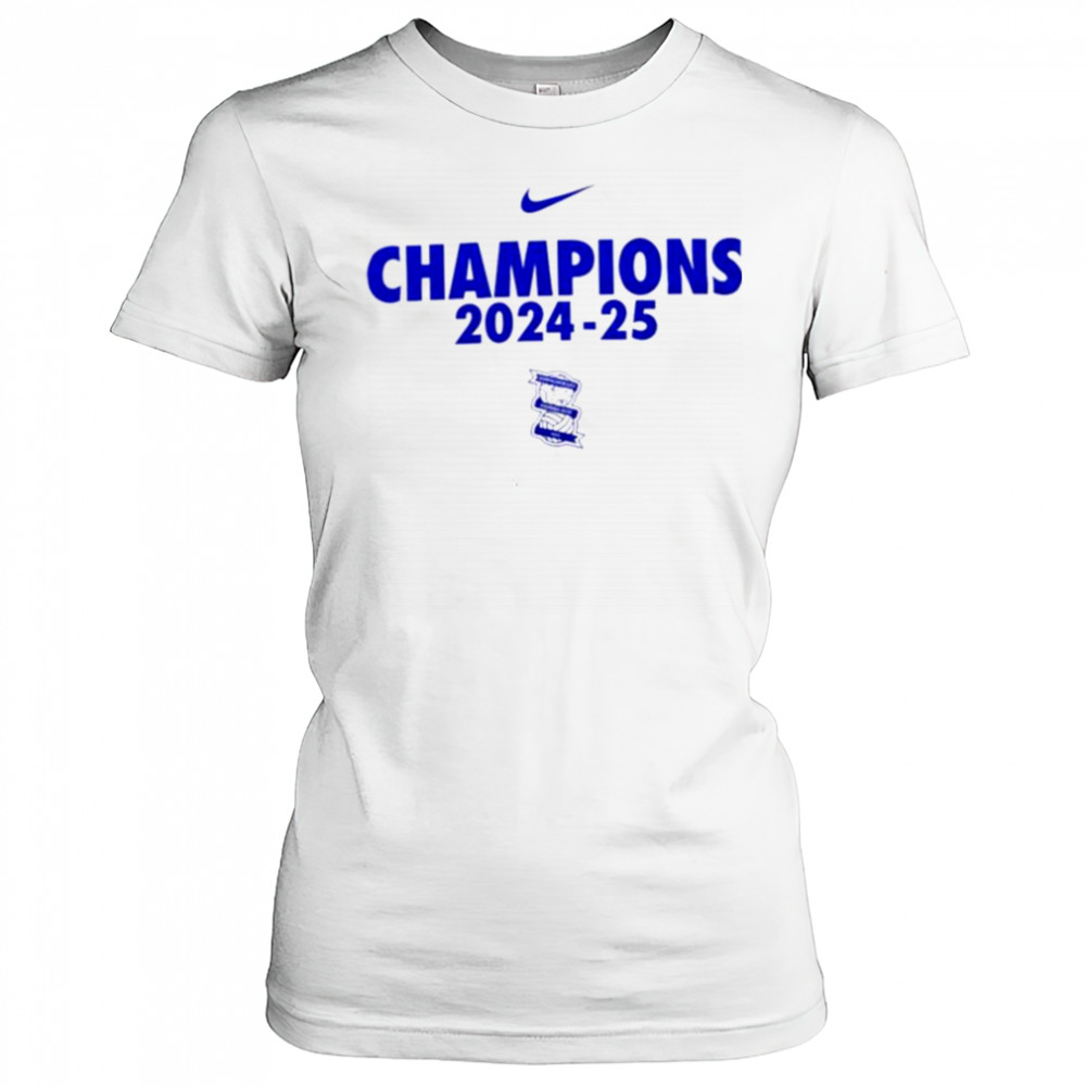 Champions 2024 25 Birmingham City FC swoosh logo shirt Women's T-shirt