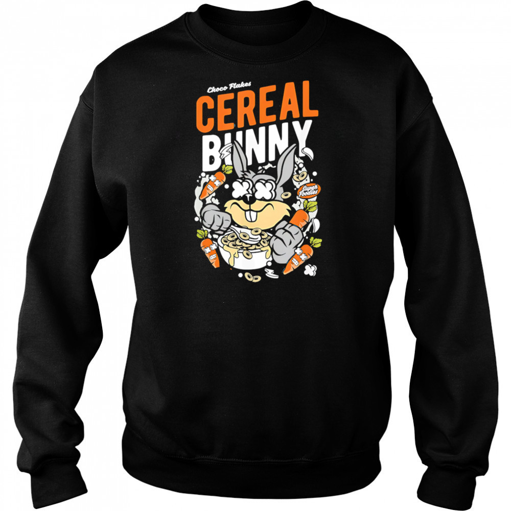 Choco Flakes Cereal Bunny shirt Hoodie