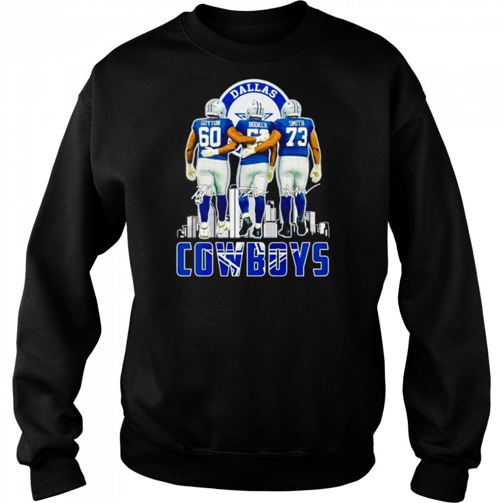 Dallas Cowboys Guyton Booker Smith signatures shirt Hoodie