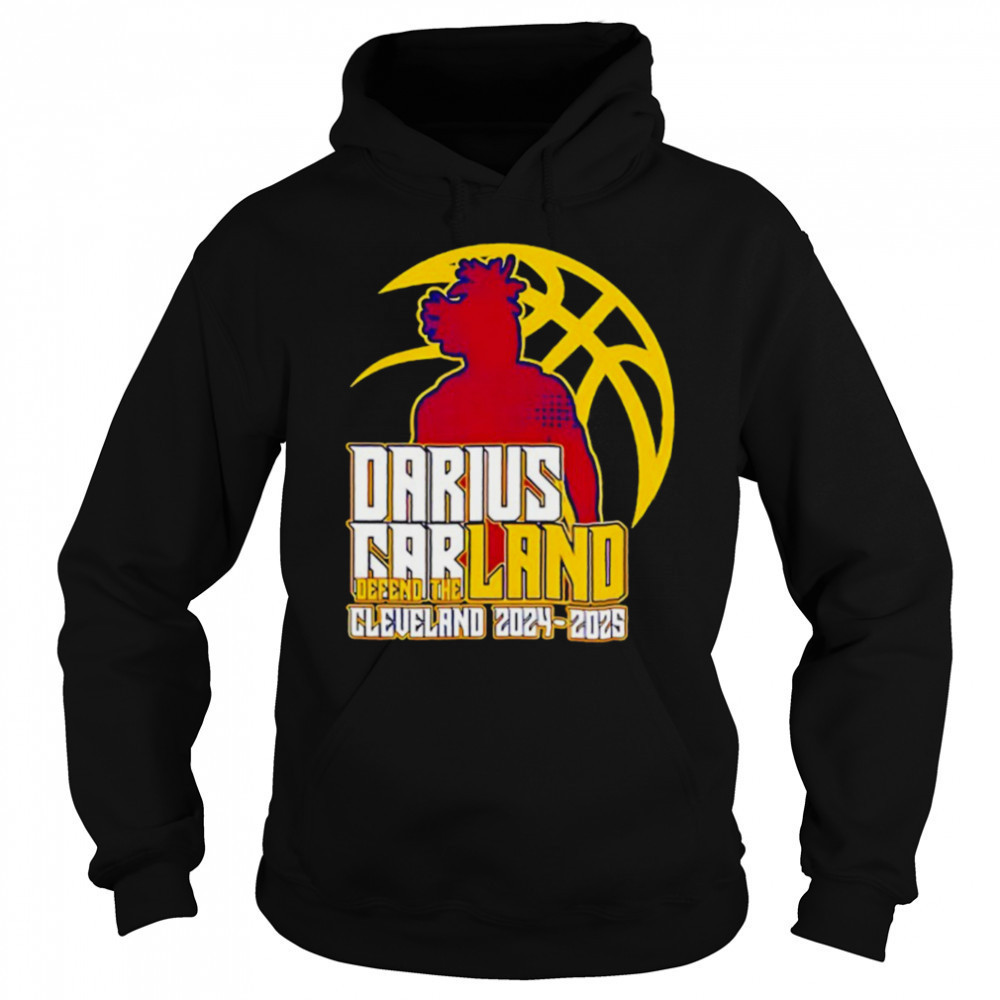 Darius Garland defend the land 2024 2025 Cleveland Cavaliers shirt Sweatshirt