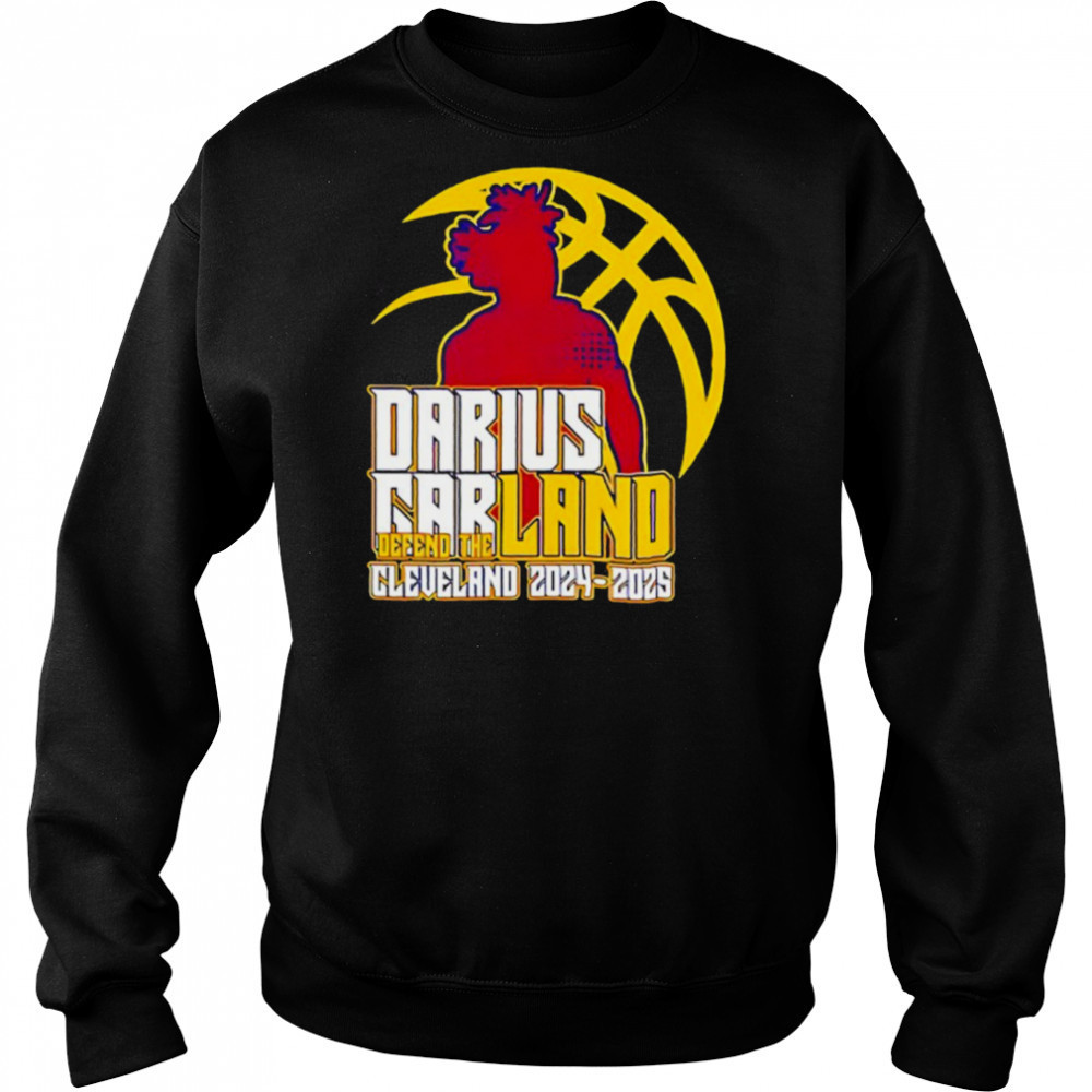 Darius Garland defend the land 2024 2025 Cleveland Cavaliers shirt Hoodie