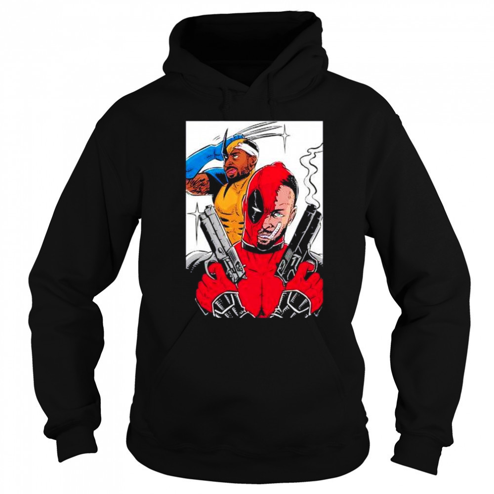 Deadpool and Wolverine Golden State Warriors Gary Payton II and Stephen Curry shirt Sweatshirt