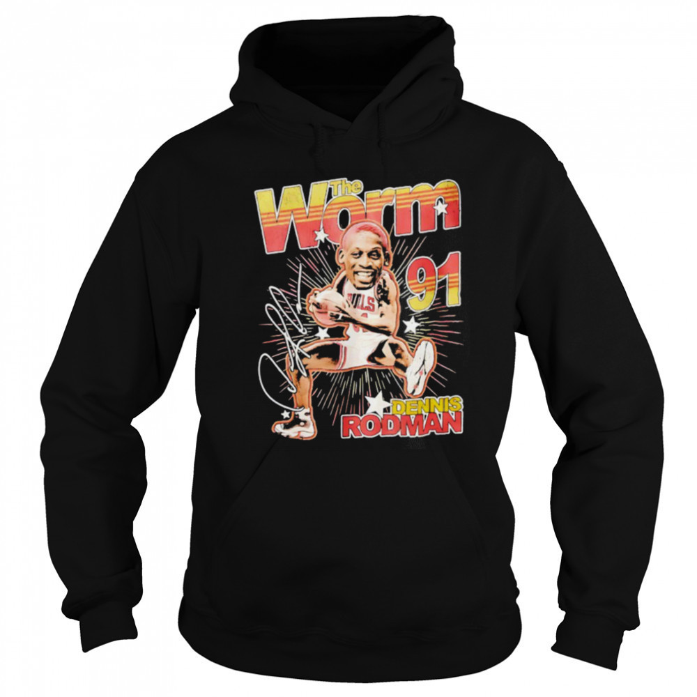 Dennis Rodman The Worm big head signature shirt Sweatshirt