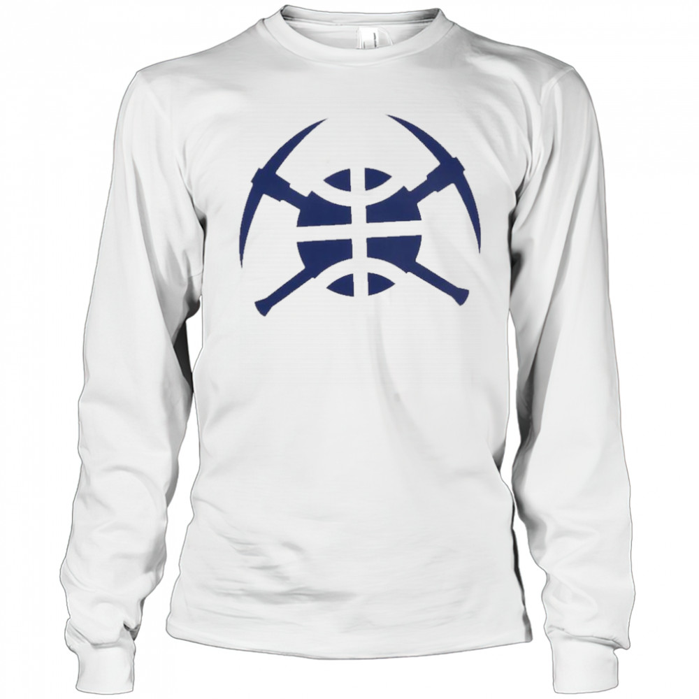 Denver Nuggets FISLL Burst T Shirt Long Sleeved