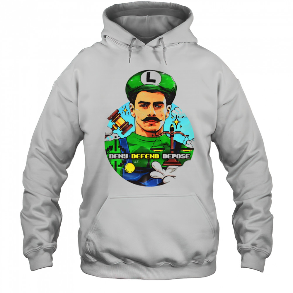 Deny Defend Depose Luigi shirt Hoodie