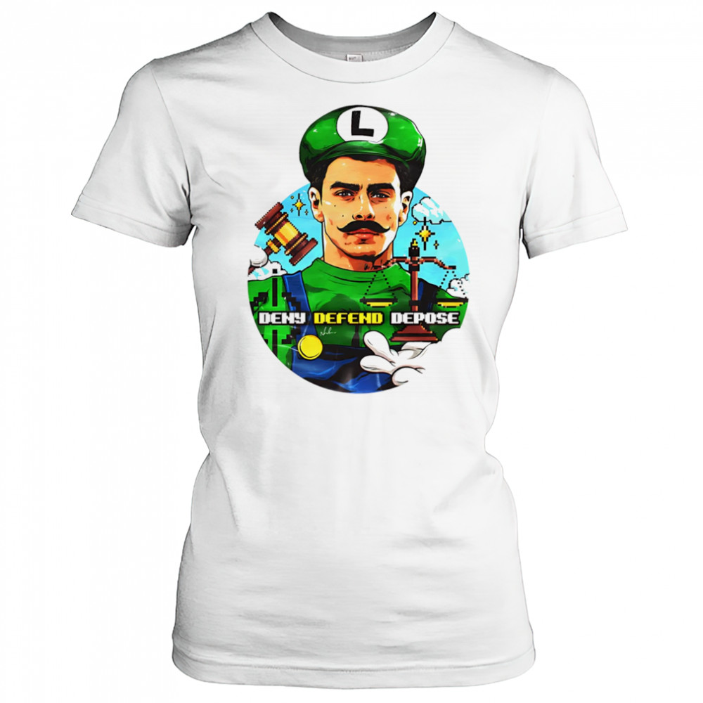 Deny Defend Depose Luigi shirt Women's T-shirt