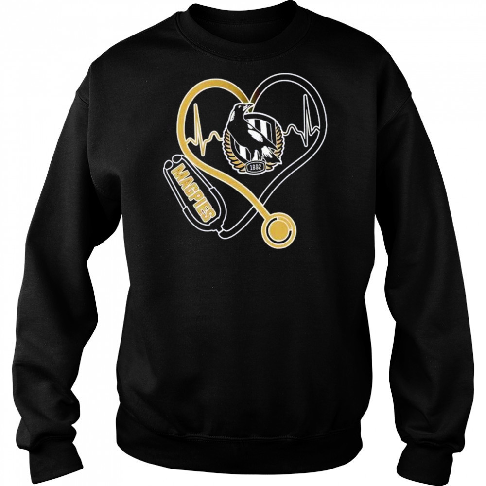 FCB Magpies heart stethoscope shirt Hoodie