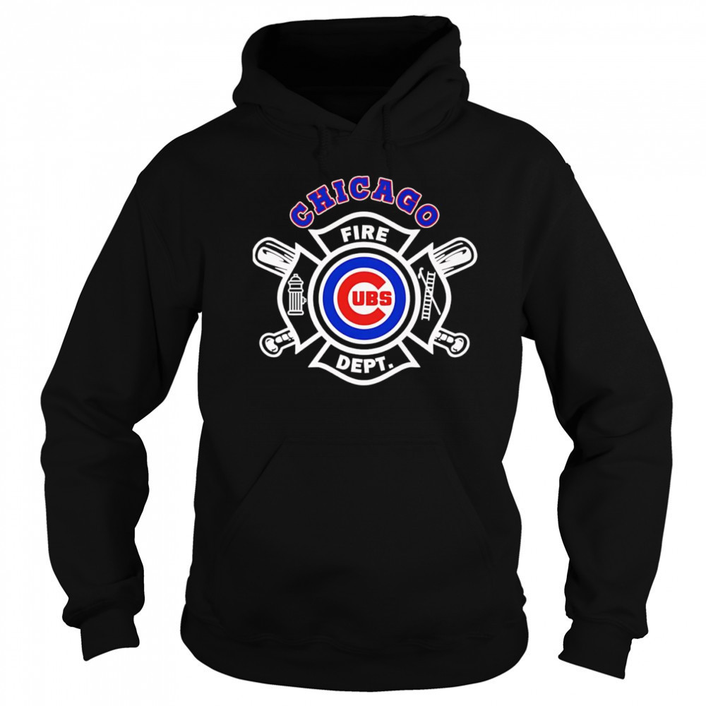 Fire dept Chicago Cubs baseball shirt Sweatshirt