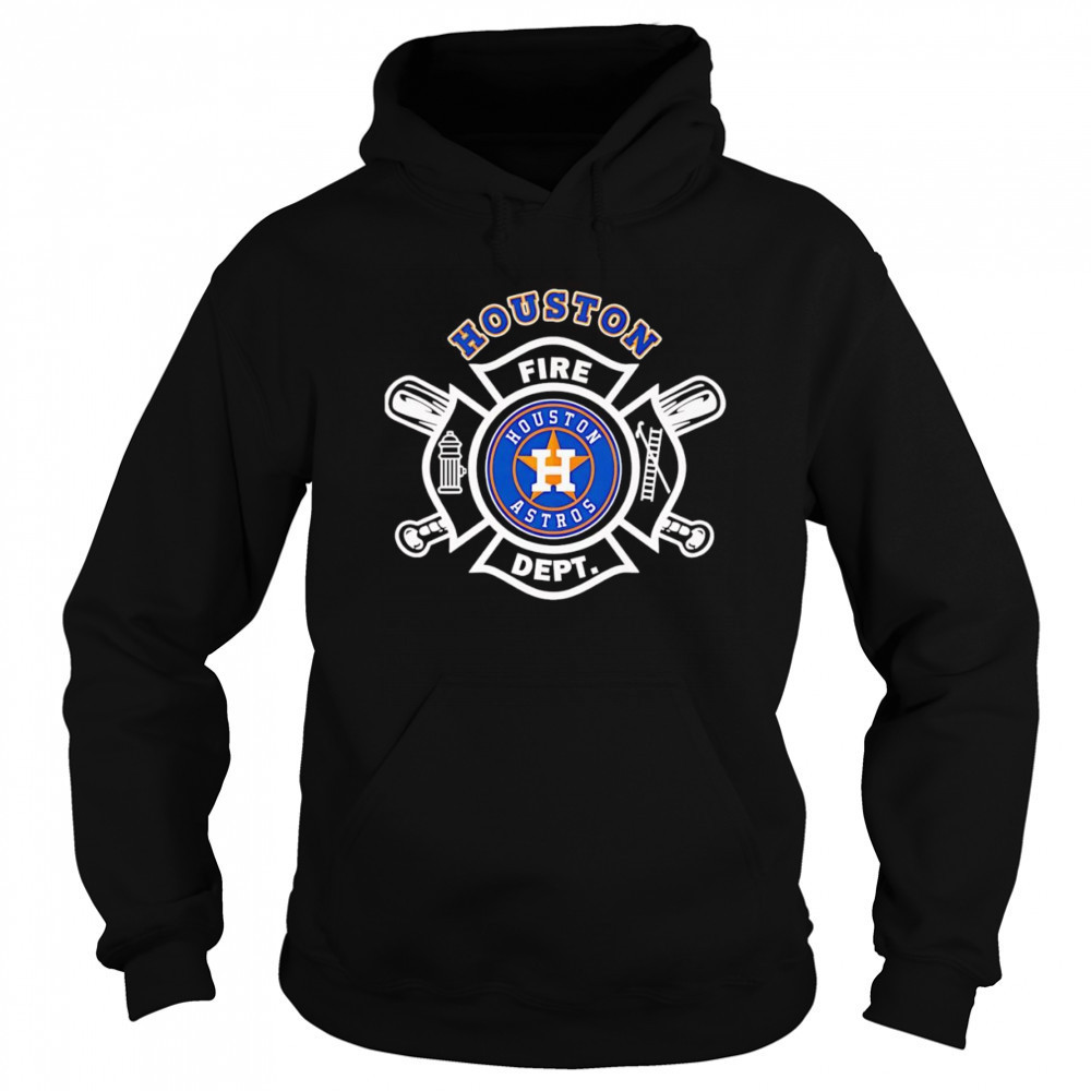 Fire dept Houston Astros baseball shirt Sweatshirt
