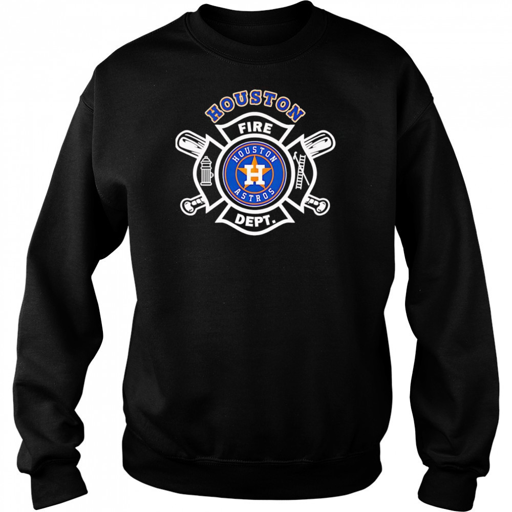 Fire dept Houston Astros baseball shirt Hoodie
