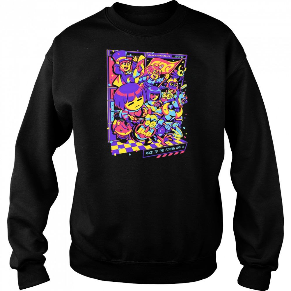 GDQ Race to the Finish shirt Hoodie