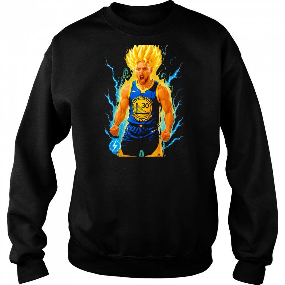 Goku x Stephen Curry scream shirt Hoodie