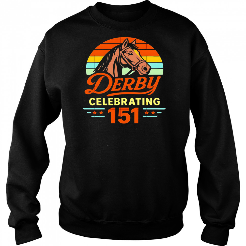 Horse Derby Celebrating 151 vintage shirt Hoodie