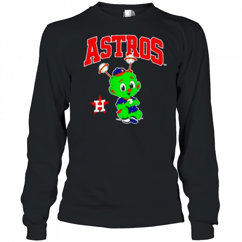 Houston Astros baseball baby mascot shirt Long Sleeved