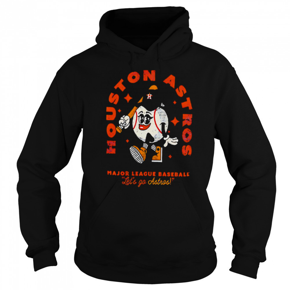 Houston Astros Oversized Throwback Character Major League Baseball shirt Sweatshirt
