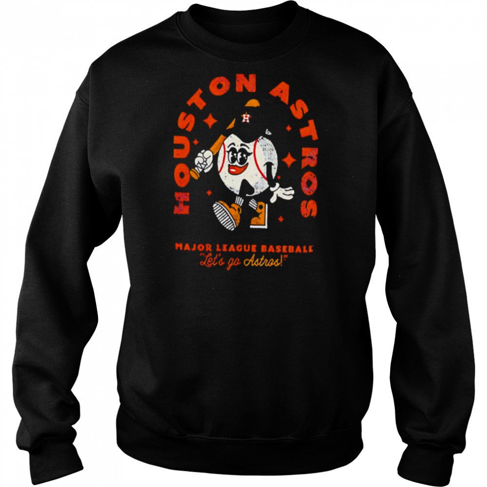 Houston Astros Oversized Throwback Character Major League Baseball shirt Hoodie
