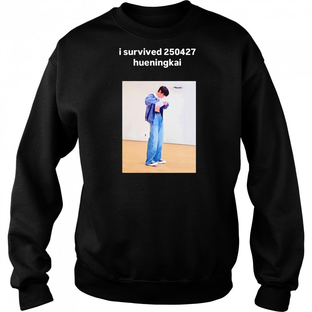 I survived 250427 hueningkai shirt Hoodie