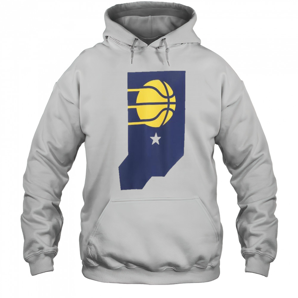 Indiana Pacers FISLL Burst T Shirt Hoodie