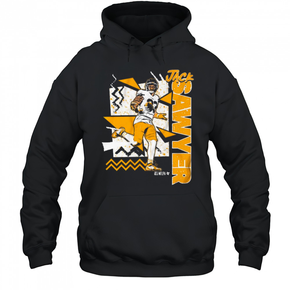 Jack Sawyer Pittsburgh Steelers 90s Style NFL Draft 2025 Vintage t-shirt Hoodie