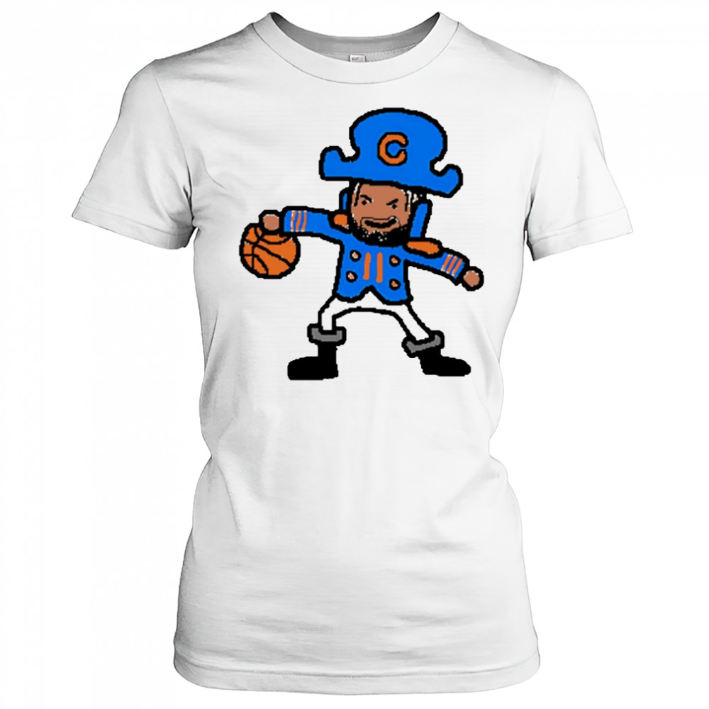 Jalen Brunson Captain Clutch cartoon shirt Women's T-shirt