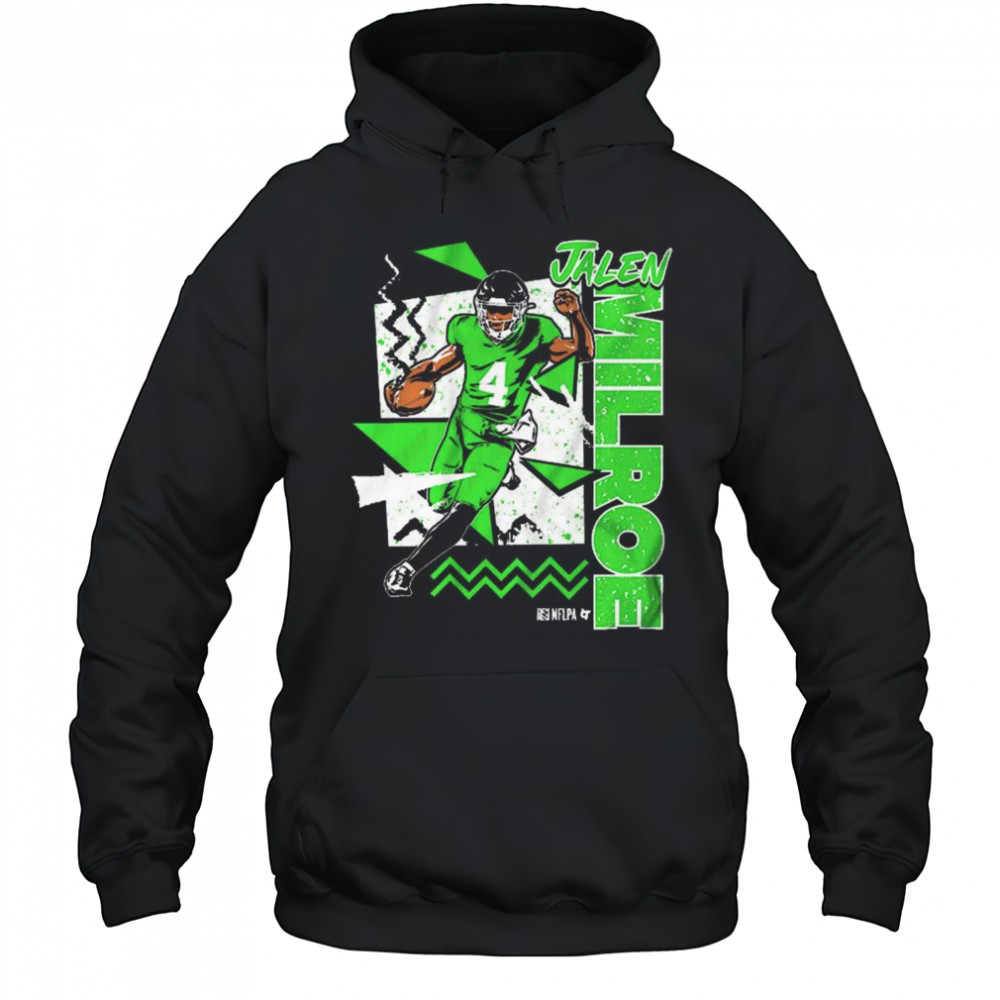 Jalen Milroe Seattle Seahawks 90s Style NFL Draft 2025 Vintage t-shirt Hoodie