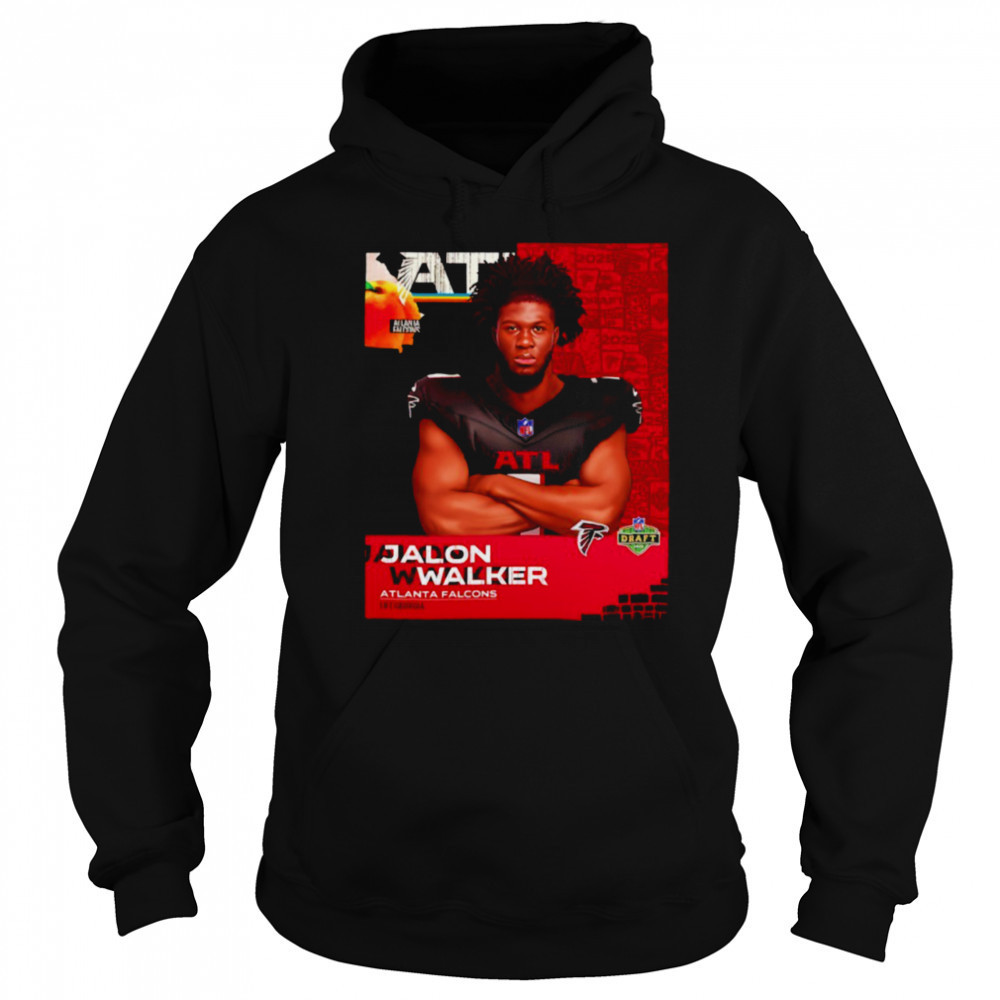 Jalon Walker Atlanta Falcons 2025 NFL Draft art shirt Sweatshirt