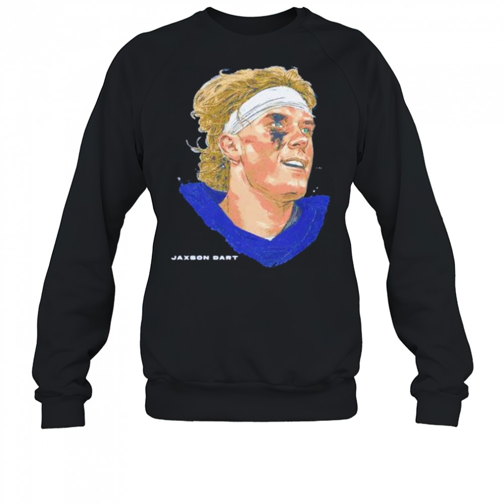 Jaxson Dart New York Giants portrait shirt Sweatshirt