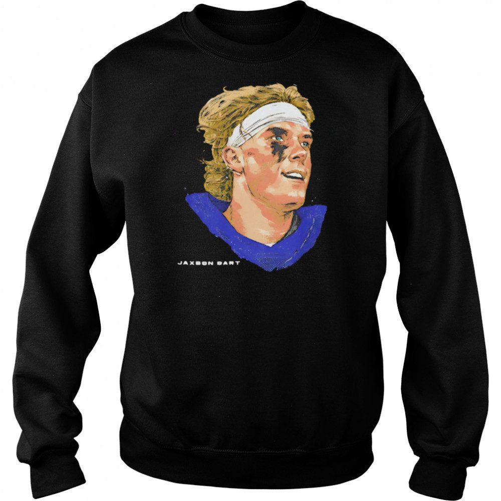 Jaxson Dart New York Giants Portrait shirt Hoodie