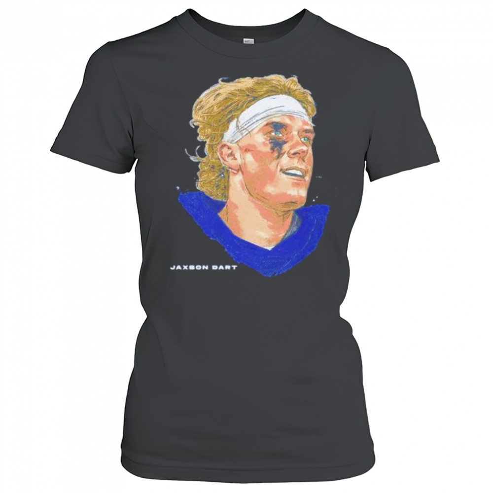 Jaxson Dart New York Giants portrait shirt Women's T-shirt
