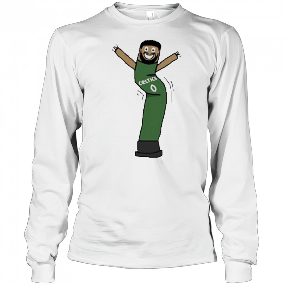 Jayson Tatum Inflate-Tum Boston Celtics Cartoon t-shirt Long Sleeved