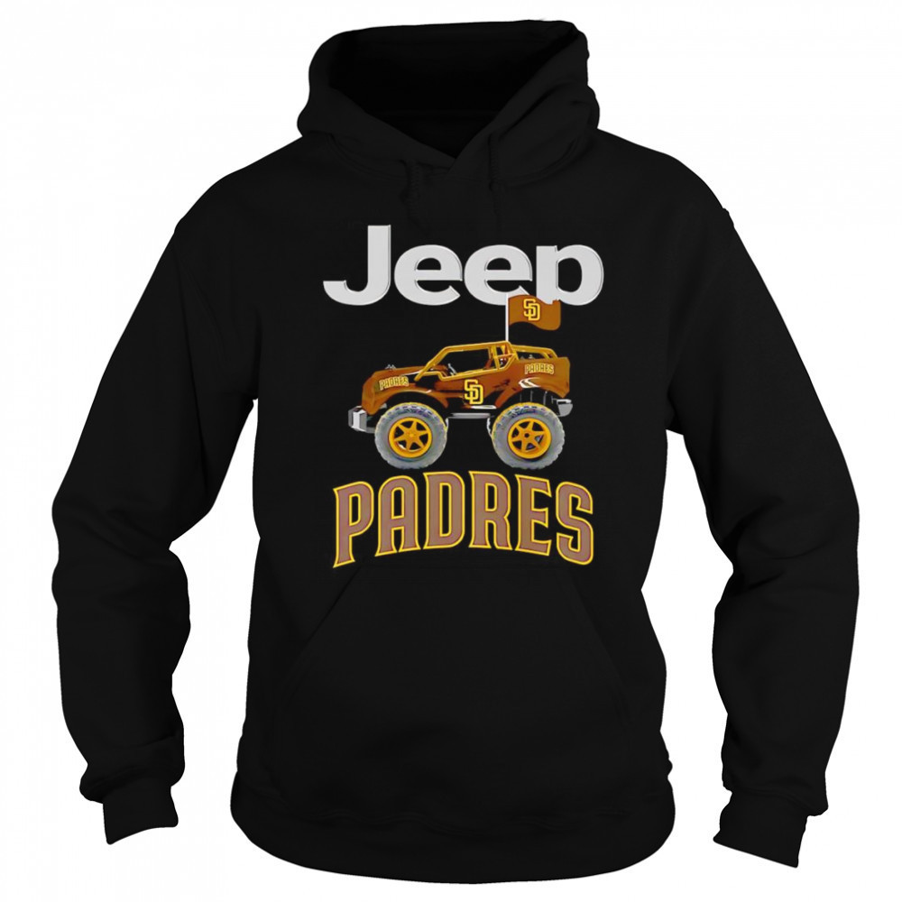 Jeep car San Diego Padres shirt Sweatshirt
