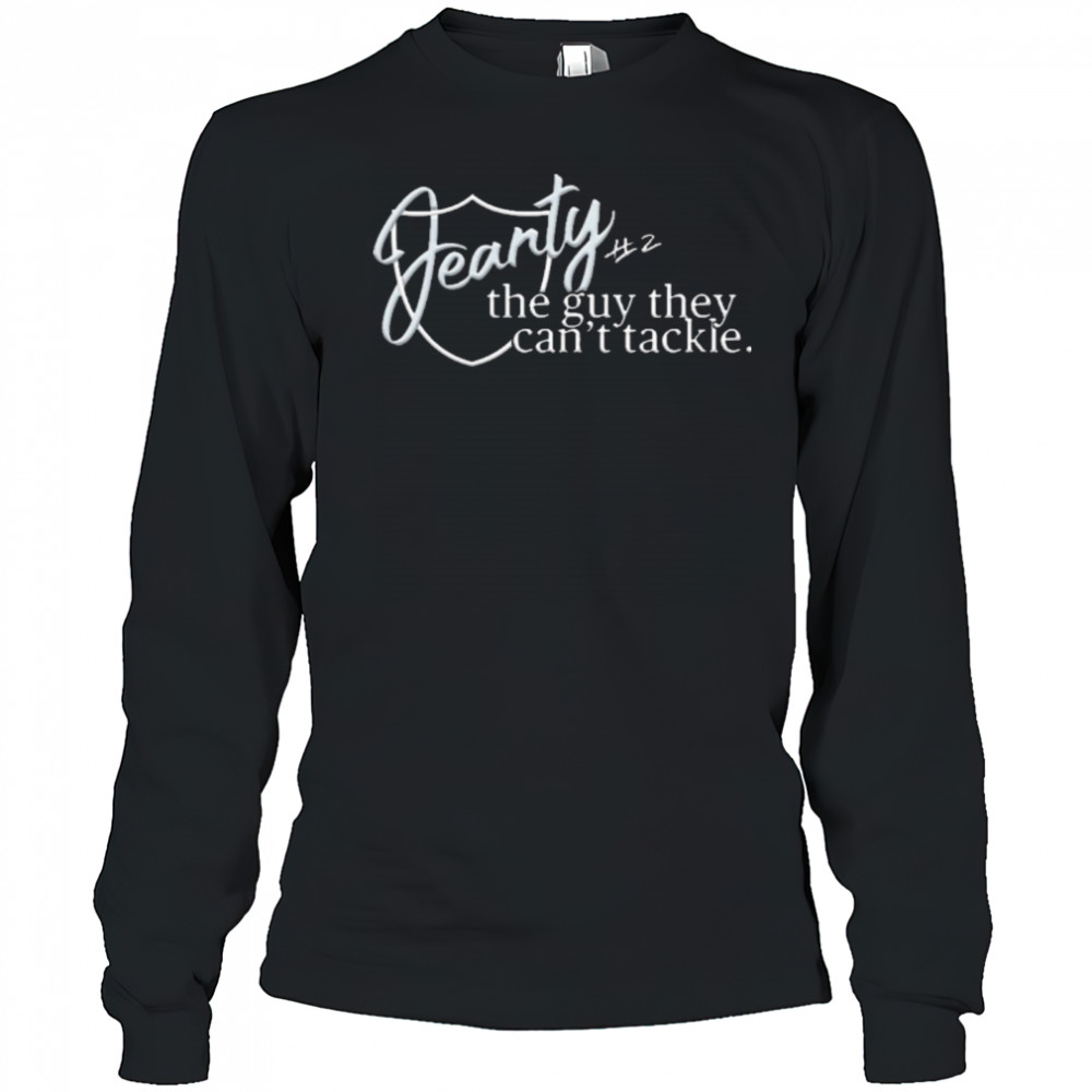 Las Vegas Raiders #2 Ashton Jeanty The Guy They Can’t Tackle 2025 NFL Draft t-shirt Long Sleeved