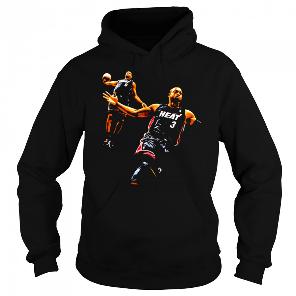 Lebron James X Dwayne Wade Graphic shirt Sweatshirt