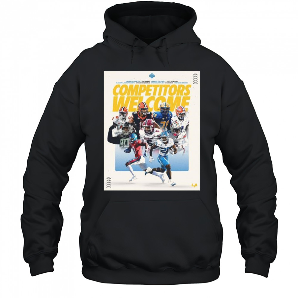 Los Angeles Chargers 2025 NFL Draft Welcome Oronde Gadsden II, Branson Taylor & Omarion Hampton t-shirt Hoodie