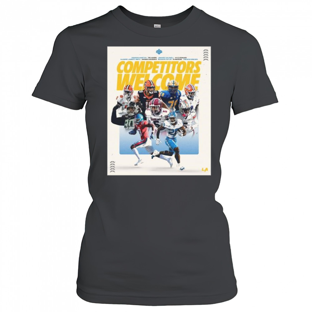 Los Angeles Chargers 2025 NFL Draft Welcome Oronde Gadsden II, Branson Taylor & Omarion Hampton t-shirt Women's T-shirt