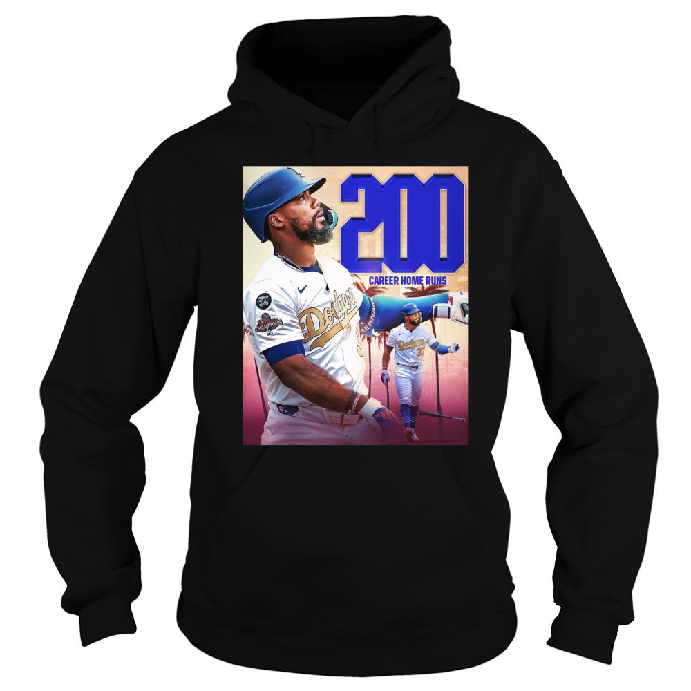 Los Angeles Dodgers Win Pittsburgh Pirates Teoscar Hernández 200 Career Home Runs Poster t-shirt Sweatshirt