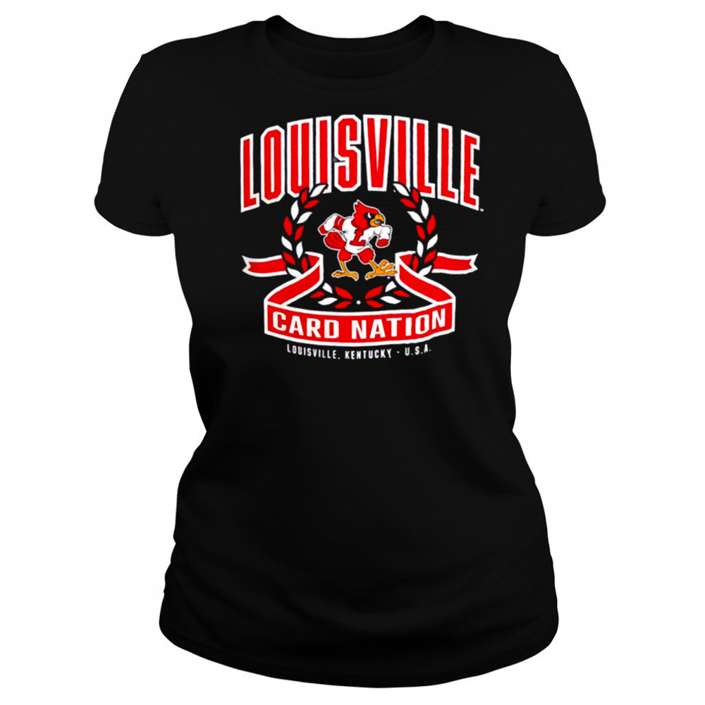 Louisville Cardinals Black Class Dismissed shirt Women's T-shirt