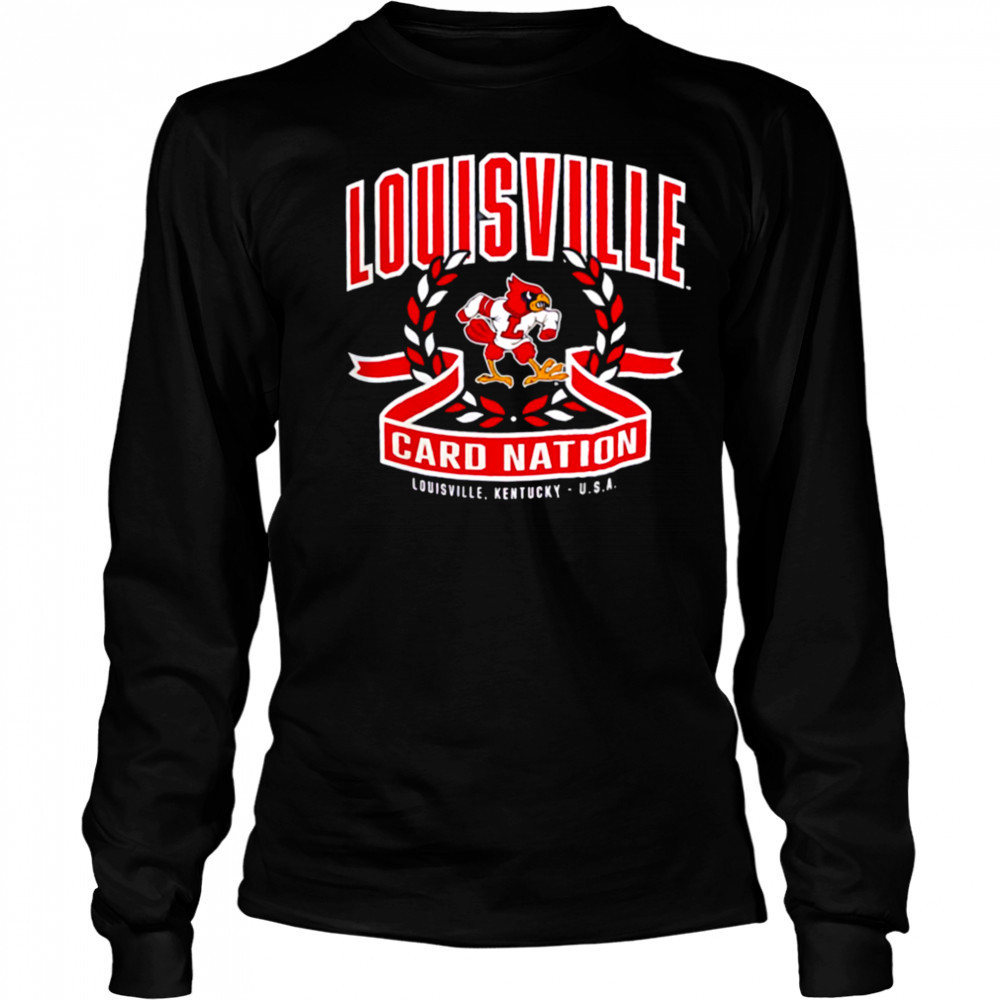 Louisville Cardinals Black Class Dismissed shirt Long Sleeved
