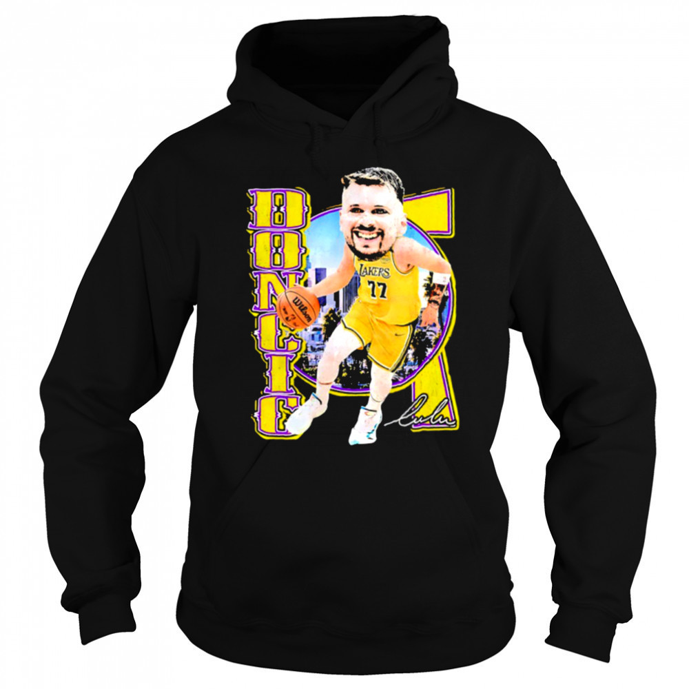 Luka Dončić Los Angeles Lakers big head signature shirt Sweatshirt