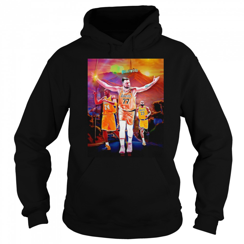 Luka Doncic the Most PPG in Lakers playoff history shirt Sweatshirt