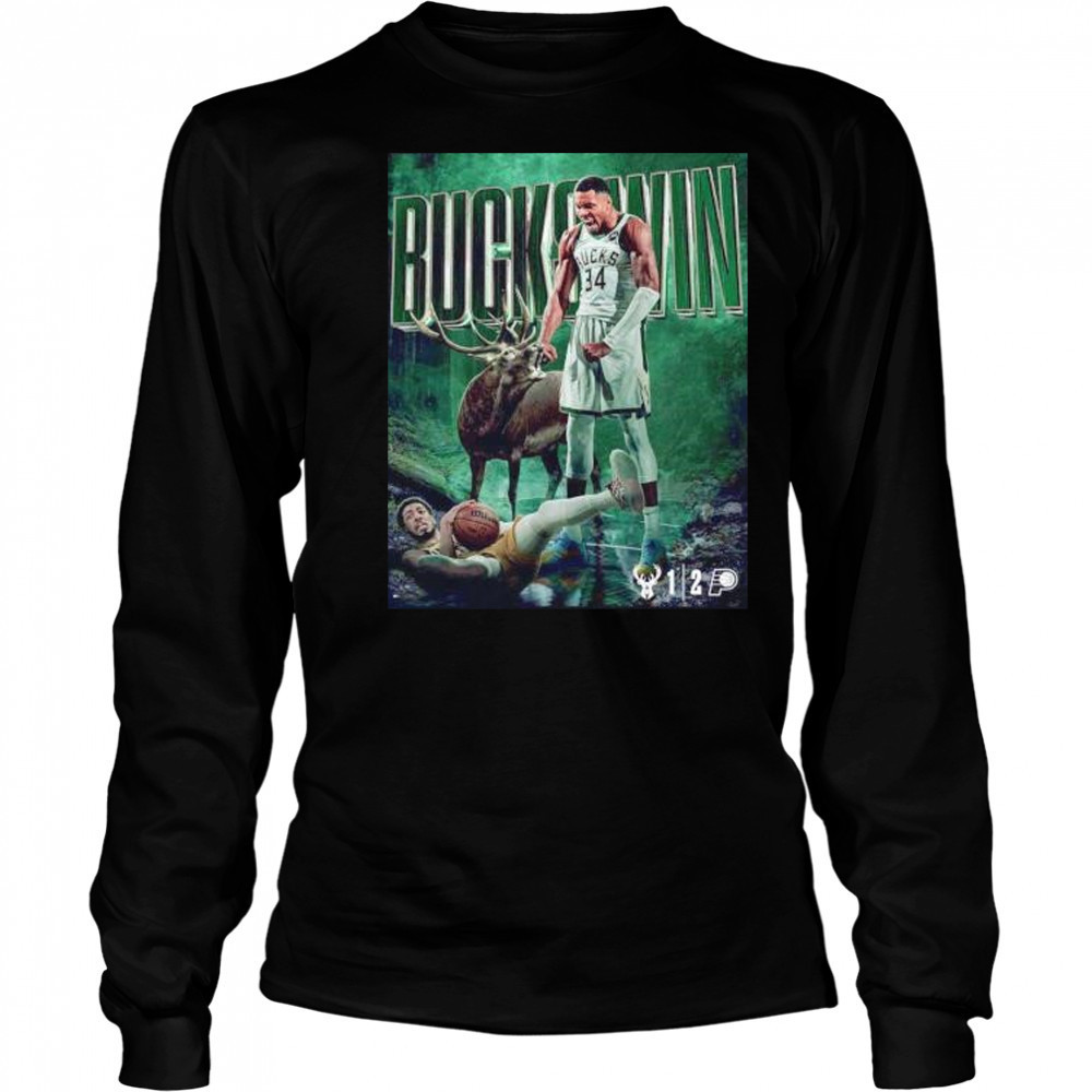 Milwaukee Bucks beat Indiana Pacers win NBA shirt Long Sleeved