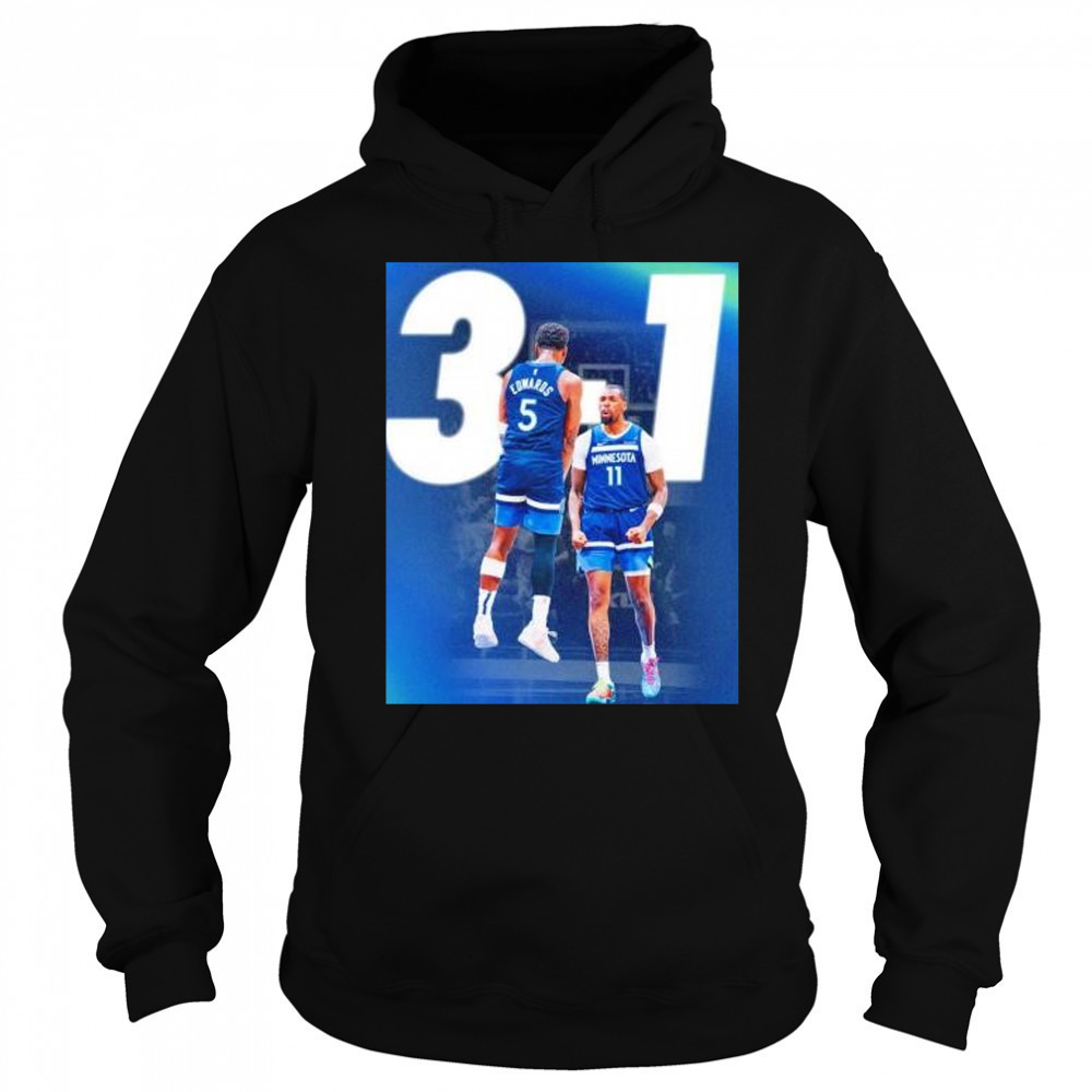 Minnesota Timberwolves beat 3 1 Los Angeles Lakers win shirt Sweatshirt