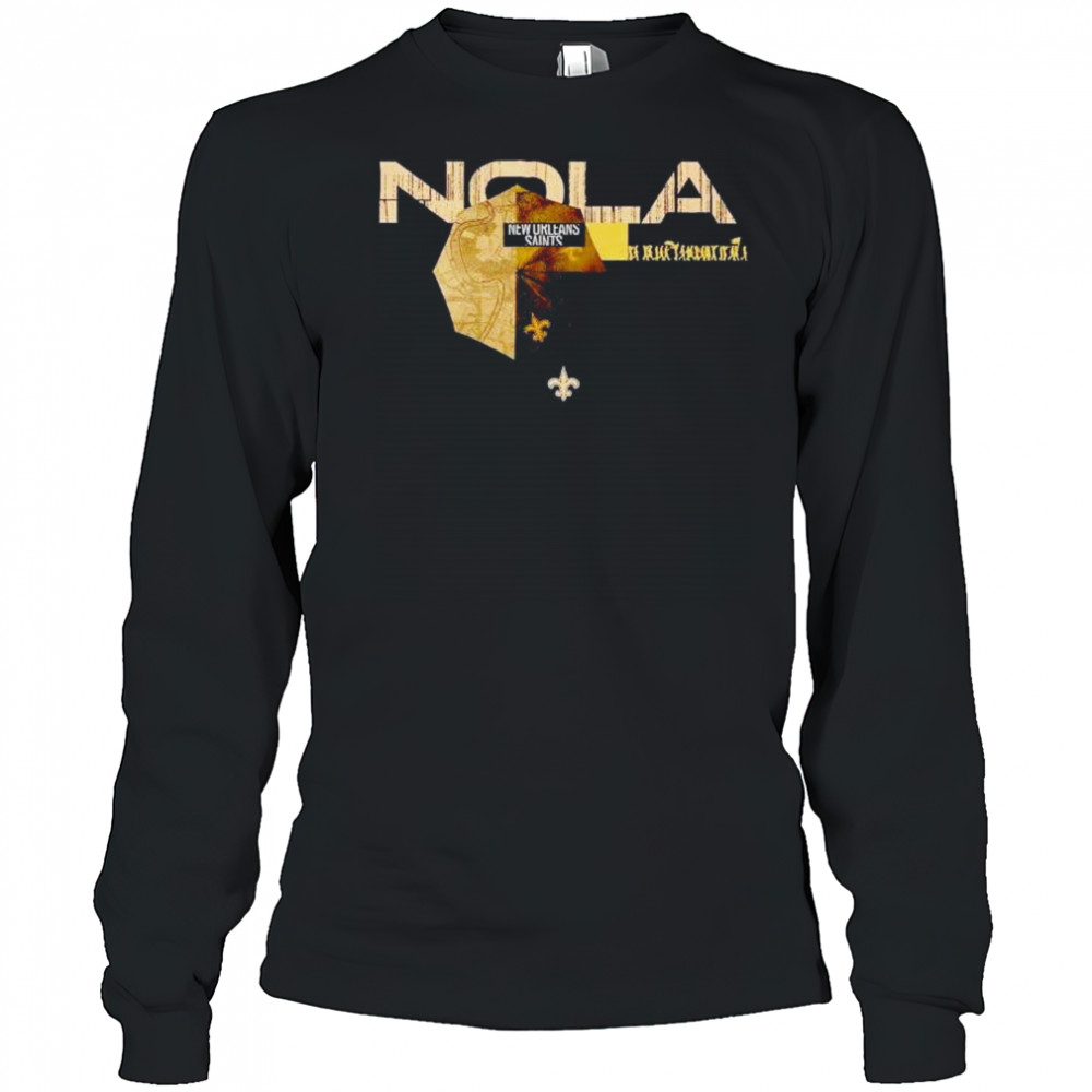 New Orleans Saints 2025 NFL Draft cluster shirt Long Sleeved