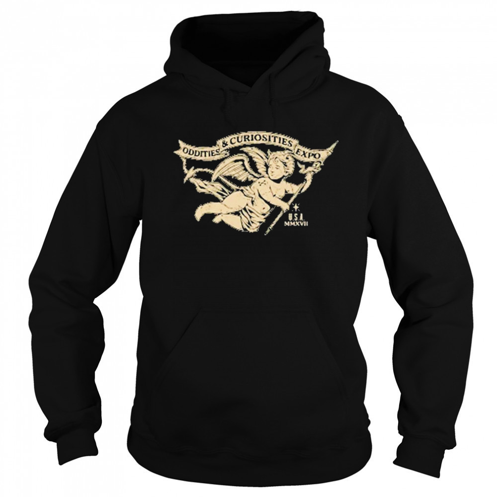 Oddities And Curiosities Angel USA T-shirt Sweatshirt