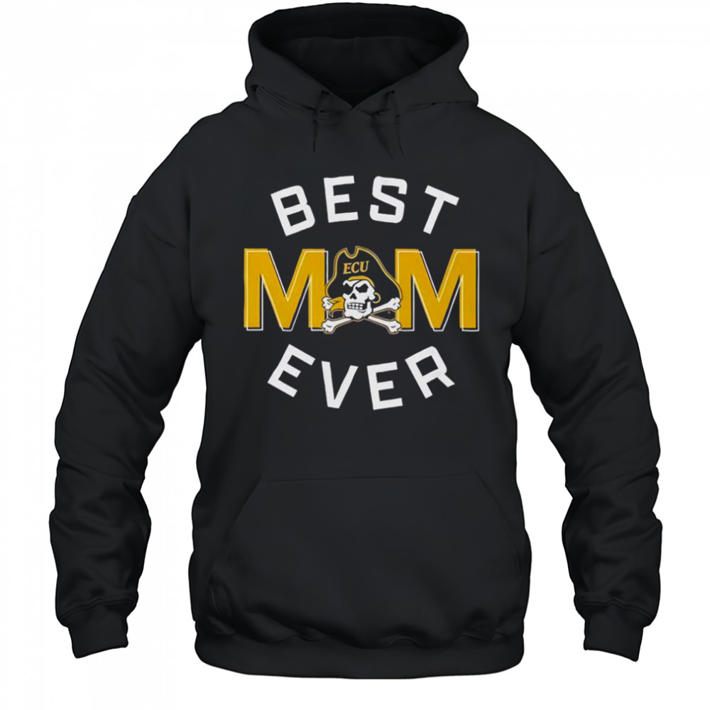Official East Carolina Pirates Best Mom Ever T-Shirt Hoodie