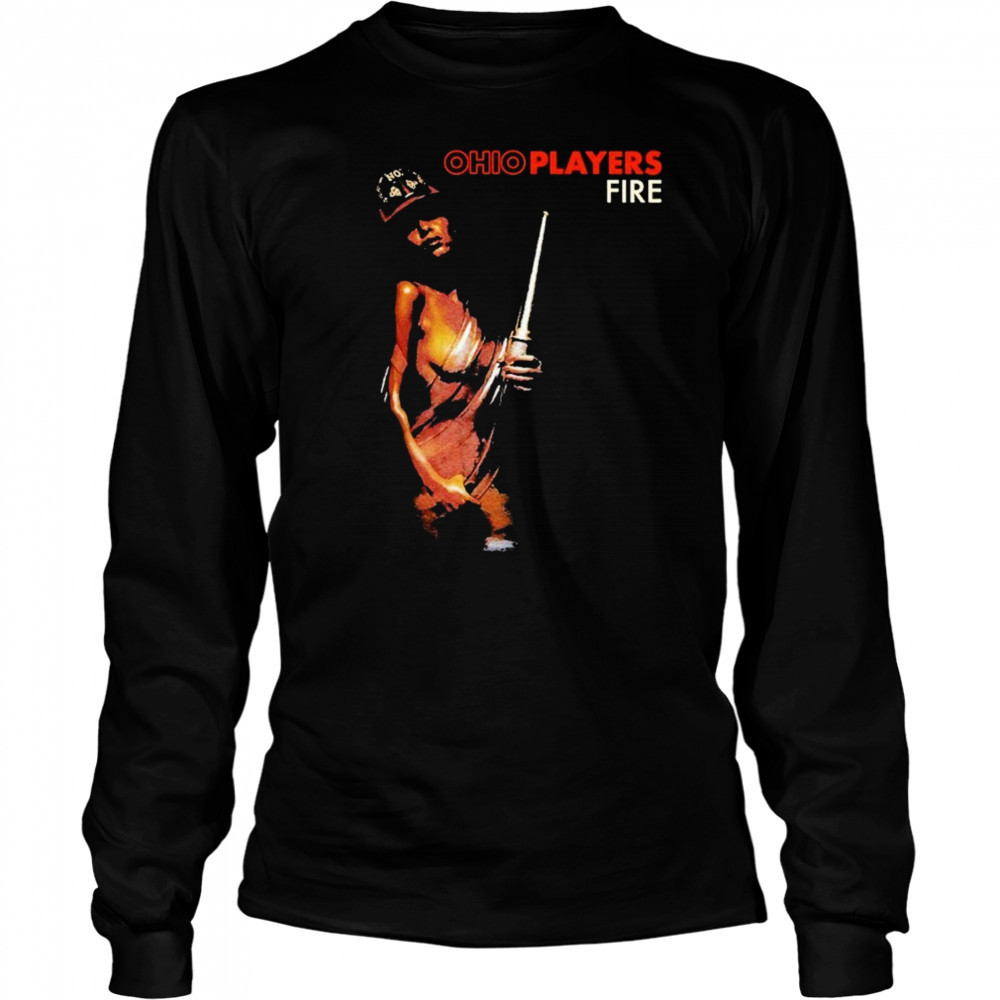 Ohio Players Fire T-shirt Long Sleeved