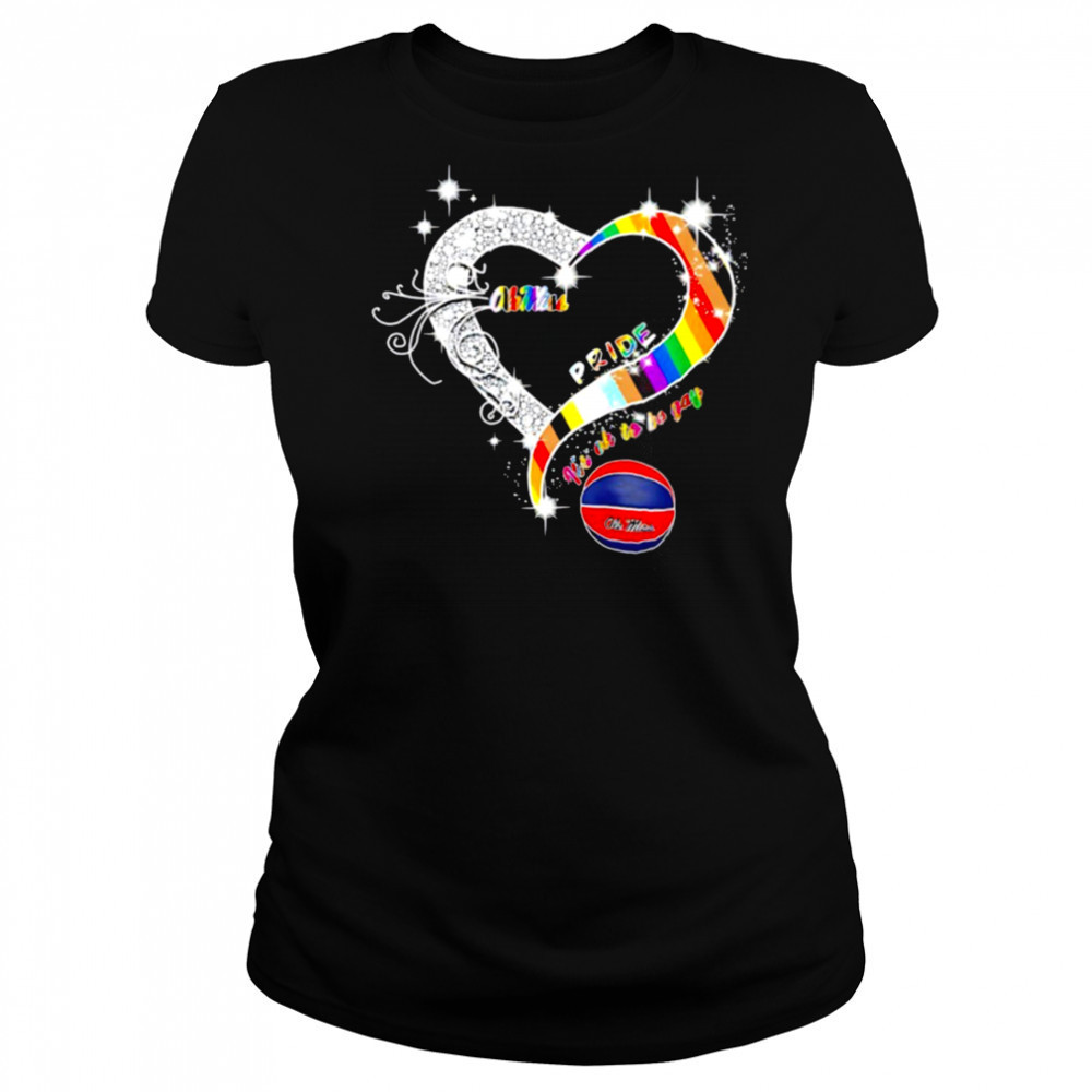 Ole Miss Rebels Pride it’s ok to be gay shirt Women's T-shirt