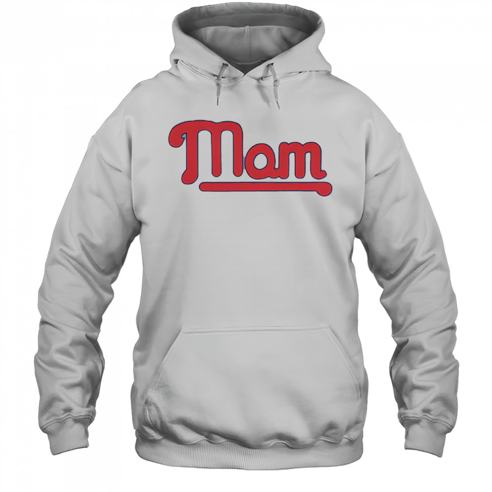 Philadelphia Baseball Mom shirt Hoodie