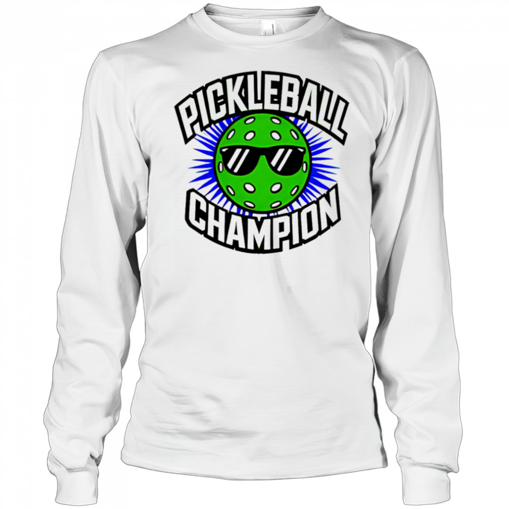 Pickleball Champion wear glasses shirt Long Sleeved