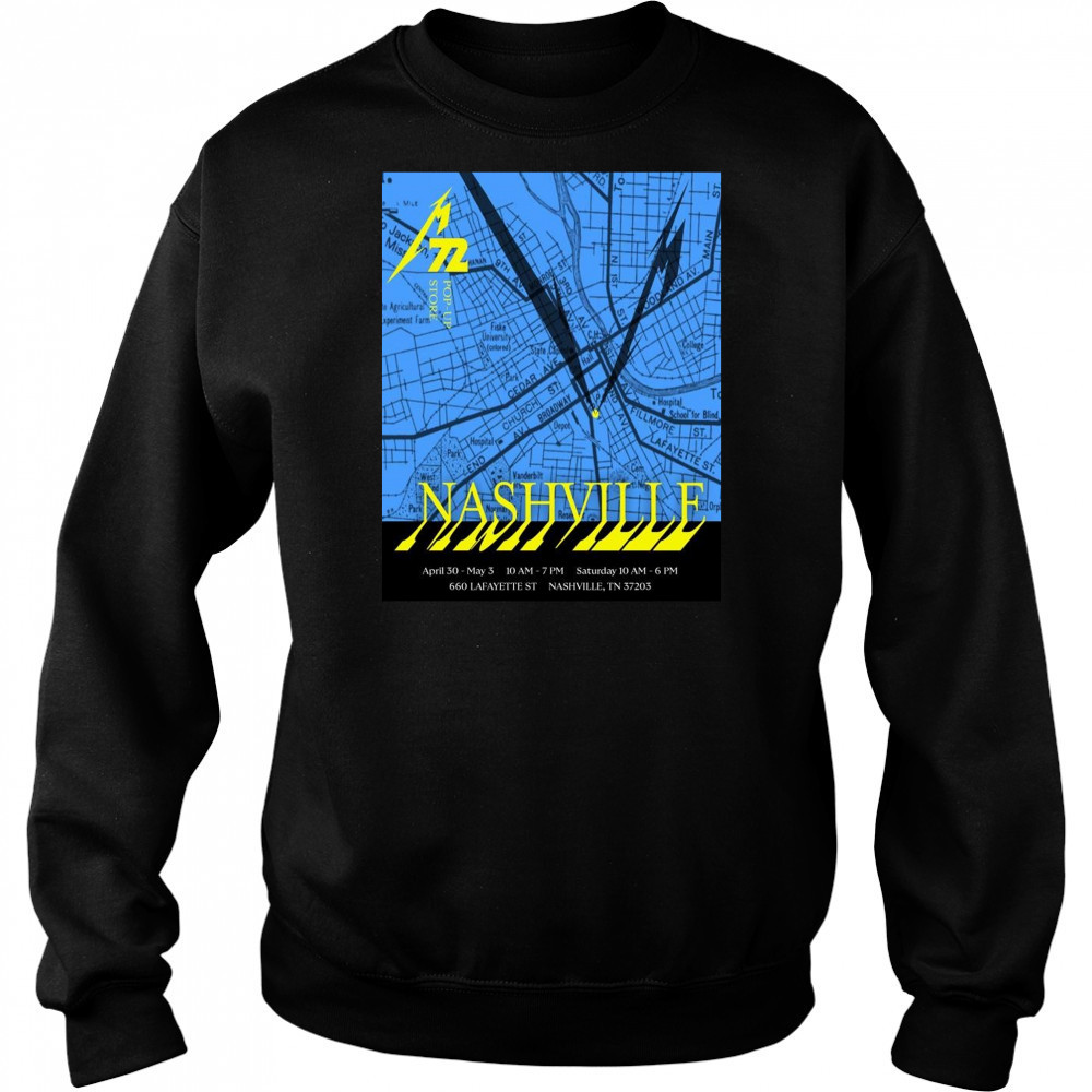 Poster Nashville April 30 – May 3 660 Lafayette ST Saturday 10 Nashville TN t-shirt Hoodie